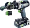 Afbeeldingen van FESTOOL Accu schroefboormachine TDC 18/4 5,0/4,0 I-Plus QUADRIVE 18V 4.0/5.0Ah inclusief accupack 4,0Ah en snellader