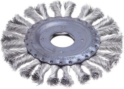 Afbeeldingen van FORUM Ronde borstel getordeerd RVS 178MM