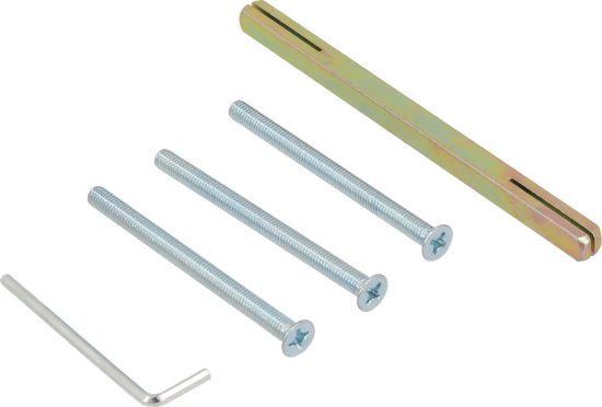 Afbeeldingen van OXLOC Bevestigingsset veiligheids-beslag K/K DD68-72MM