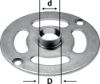 Afbeeldingen van FESTOOL Kopieerring KR-D17/OF 900 17MM t.b.v. OF 900, OF 1000, OF 1010, OF 1010 R, KF