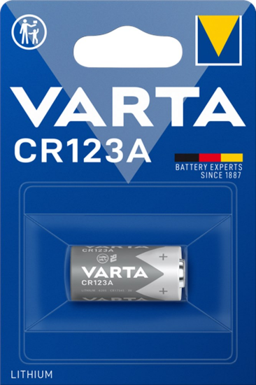 Afbeeldingen van VARTA Lithium fotobatterij CR123A 3V