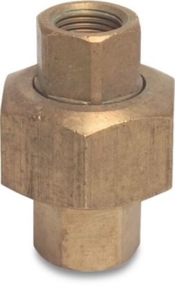 Afbeeldingen van PROFEC Koppeling nr.340 messing type conisch ½" binnendraad 40bar