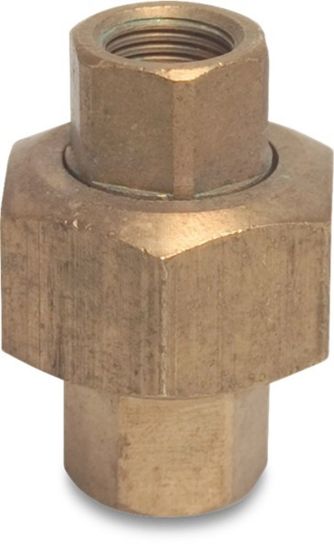 Afbeeldingen van PROFEC Koppeling nr.340 messing type conisch ¾" binnendraad 40bar