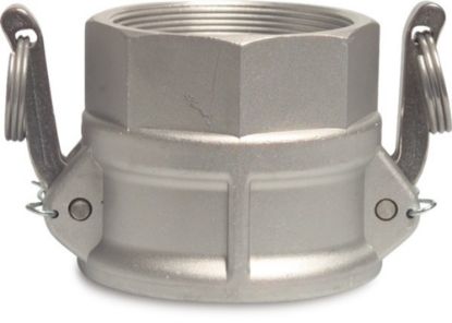 Afbeeldingen van Snelkoppeling aluminium ¾" M-deel Camlock D/binnendraad 16bar