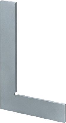 Afbeeldingen van FORUM Werkplaatswinkelhaak zonder aanslag DIN875/0 RVS gehard 50X40MM