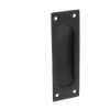 Afbeeldingen van OXLOC Schuifdeurkom RVS zwart rechthoek 120,5X40MM