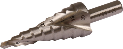 Afbeeldingen van KELFORT Trappenboor met spiraal 4-12MM