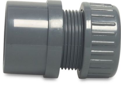Afbeeldingen van VDL Reparatiekoppeling zacht PVC-U grijs 110/90X75MM lijmmof/spie/knel 10bar
