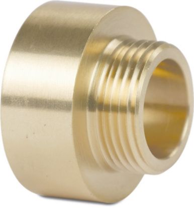 Afbeeldingen van PROFEC Soknippel nr.246 messing 1.¼"X1" binnendraad/buitendraad 30bar