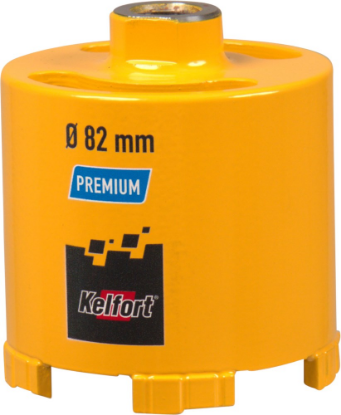 Afbeeldingen van KELFORT Dozenboor diamant 5 segmenten 82MM