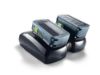 Afbeeldingen van FESTOOL Snellader TCL 6 DUO 220-240V 2x6Ah t.b.v. voltklassen 10,8V tot 18V