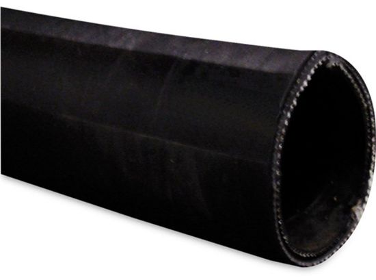 Afbeeldingen van Zuig-/persslang spiraal rubber zwart 110X128X9MM 6bar 0,7bar