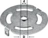 Afbeeldingen van FESTOOL Kopieerring KR-D 13,8/OF1400/VS 600 13,80MM t.b.v. OF 1400 / VS 600
