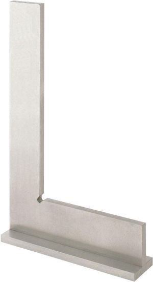Afbeeldingen van FORUM Werkplaatswinkelhaak met aanslag DIN875/II speciaal staal 100X70MM