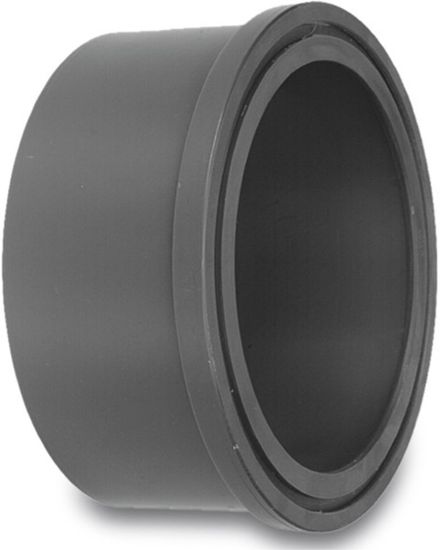 Afbeeldingen van VDL Kraagbus (O-ring) PVC-U grijs 250MM lijmmof