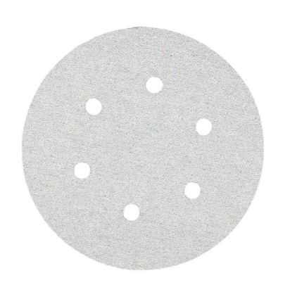 Afbeeldingen van HIKOKI Schuurschijf velcro wit 150MM K100 753144 10x