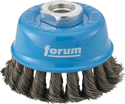 Afbeeldingen van FORUM Komborstel getordeerd staaldraad M14 65X0,5MM
