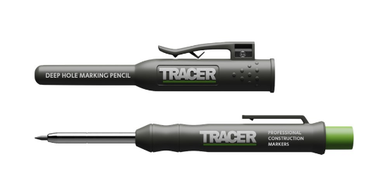 Afbeeldingen van TRACER Diepgat markeerpotlood AD2P met houder
