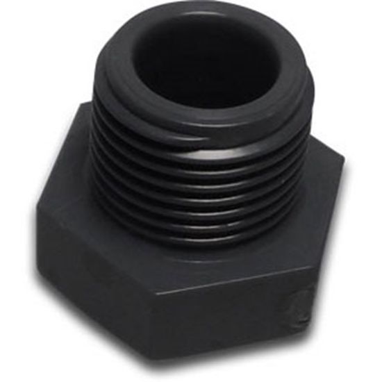 Afbeeldingen van VDL Plug PVC-U grijs 2" buitendraad 16bar