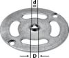 Afbeeldingen van FESTOOL Kopieerring KR D8,5/VS 600-FZ 6 8,5MM t.b.v. de sjabloon SZO 14 en FZ 6 van het VS 600 verbindingssysteem
