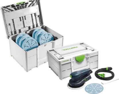 Afbeeldingen van FESTOOL Excenterschuurmachine ETSEC150/5EQ-SYSGR 400W in systainer