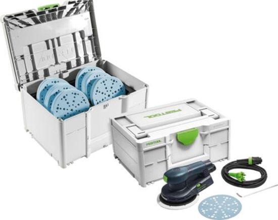 Afbeeldingen van FESTOOL Excenterschuurmachine ETSEC150/5EQ-SYSGR 400W in systainer