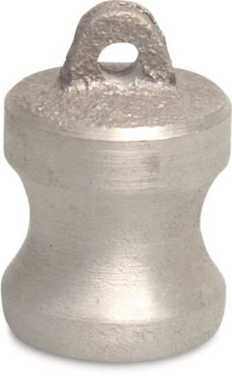 Afbeeldingen van Blindkoppeling aluminium V-deel Camlock DP 4" 6bar
