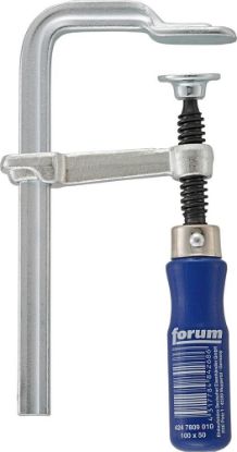 Afbeeldingen van FORUM Lijmklem massief koudstaal VZ 300X140MM