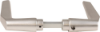 Afbeeldingen van OXLOC Deurkruk haaks-model Nantes aluminium F1 38-42MM