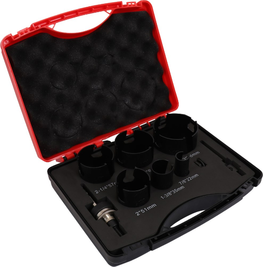 Afbeeldingen van KELFORT Gatzagenset Super monteur 9x