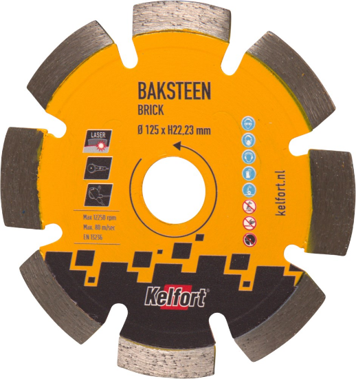 Afbeeldingen van KELFORT Diamantzaag 125X22,23MM