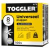 Afbeeldingen van Plug universeel AF8 8MM 100x
