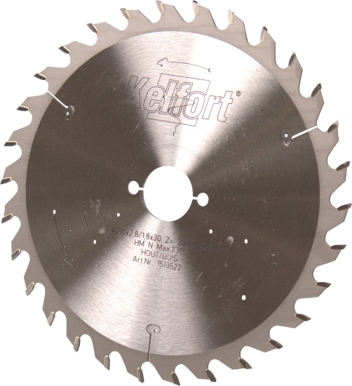 Afbeeldingen van KELFORT Cirkelzaagblad HM/HKS 210X2,8X30MM Z=30WZ