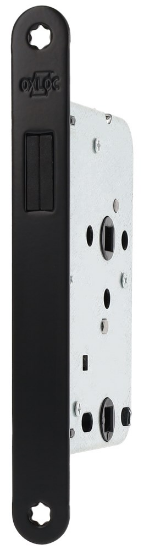 Afbeeldingen van OXLOC Magneetslot vrij/bezet RVS zwart zonder sluitkom