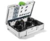Afbeeldingen van FESTOOL Systainer³ SYS-STF-80x133/D125/Delta 5 vakken 396X296X112MM t.b.v. schuurmaterialen