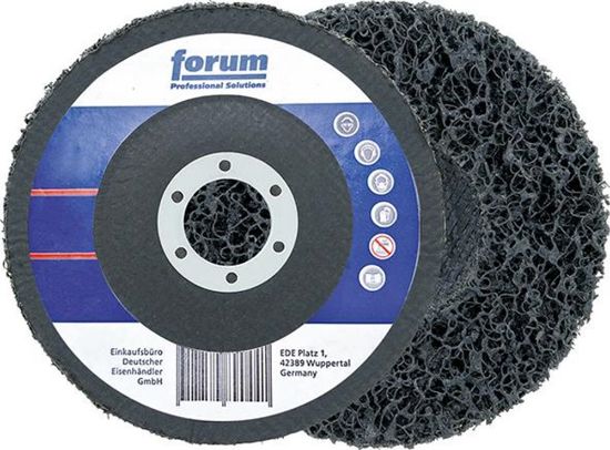 Afbeeldingen van FORUM Reinigingsschijf grof met glasfiber-onderlaag 125MM