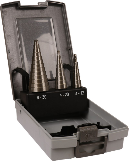 Afbeeldingen van KELFORT Trappenboorset 3x