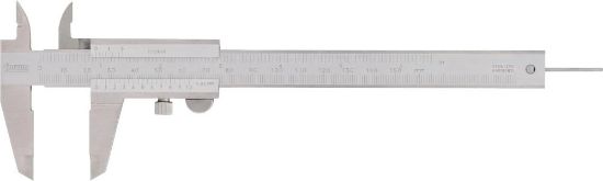 Afbeeldingen van FORUM Precisie-zakschuifmaat met vastzetschroef RVS gehard 150MM