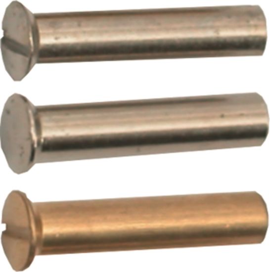 Afbeeldingen van KELFORT Patenthuls messing/nikkel M4X22,5MM