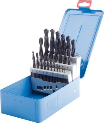 Afbeeldingen van FORUM Metaalborenset HSS DIN338 type N rolgewalst 1-5,9MM 50x