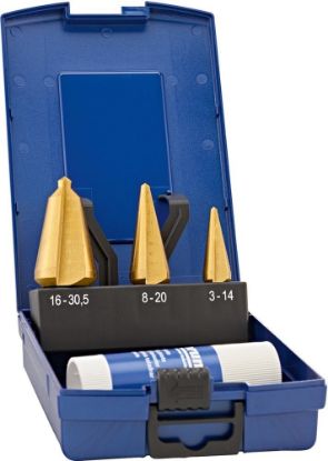 Afbeeldingen van FORUM Precisie-plaatfrezenset HSS TiN 3-30,5MM 3x