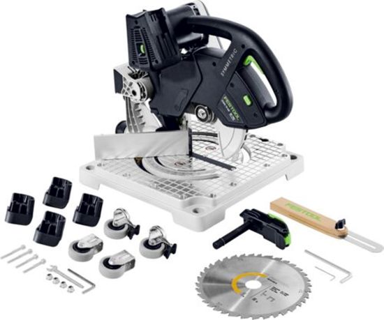 Afbeeldingen van FESTOOL Accu plintenzaag SYMC70EB-Basic SYMMETRIC 18V BODY in systainer