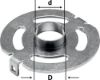 Afbeeldingen van FESTOOL Kopieerring KR-D 27,0/OF 1400 27,0MM t.b.v. OF 1400