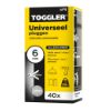 Afbeeldingen van Plug universeel AF6 6MM 40x