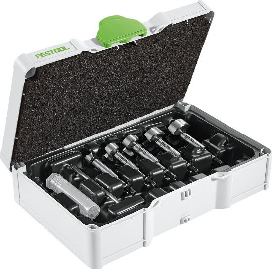 Afbeeldingen van FESTOOL Cilinderkopborenset SYS3 S 76-FB CE-SORT 5x in systainer