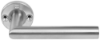 Afbeeldingen van OXLOC Deurkruk/knop + rozet L-model Tilburg RVS 37-47MM