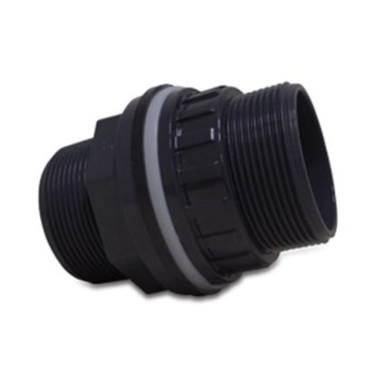 Afbeeldingen van VDL Doorvoer PVC-U grijs 110/125MMXM113 lijmmof/spie/buitendraad 10bar