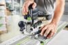 Afbeeldingen van FESTOOL Geleiderail FS 1400/2-LR 32 1,4M t.b.v. handcirkelzagen, bovenfrezen en decoupeerzagen met adapter, DSC-AG 125, DSC-AG 230