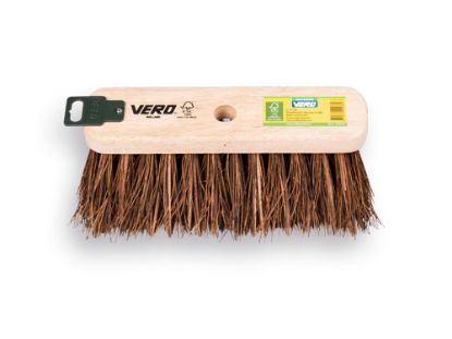 Afbeeldingen van Straatbezem 12 bassine stalks vezel 11X27,5CM