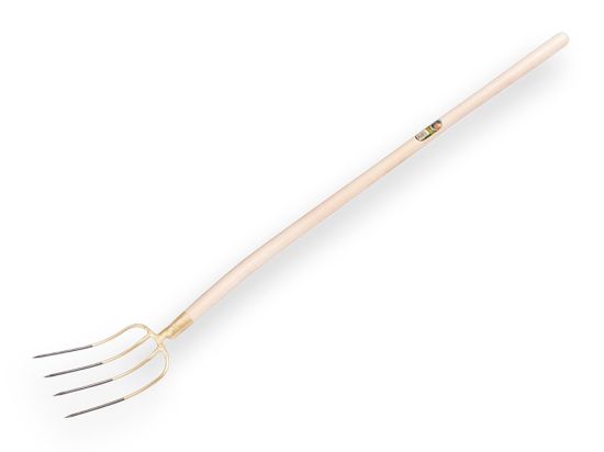 Afbeeldingen van Mestriek 4-tands brons dul batsesteel 130CM